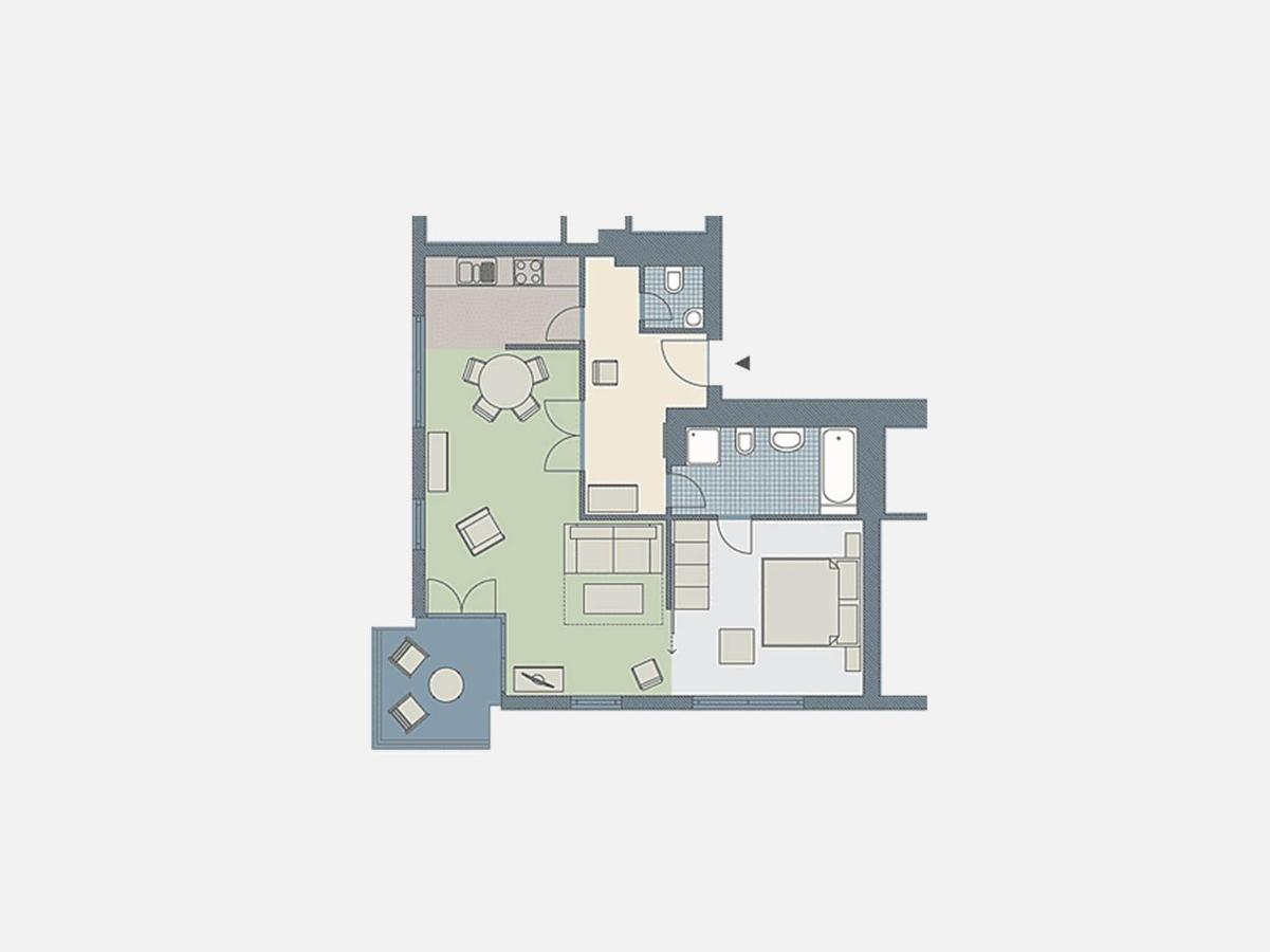 Kaiservillen Heringsdorf - Ferienwohnung Mit 1 Schlafzimmer Und Balkon D232 Luaran gambar